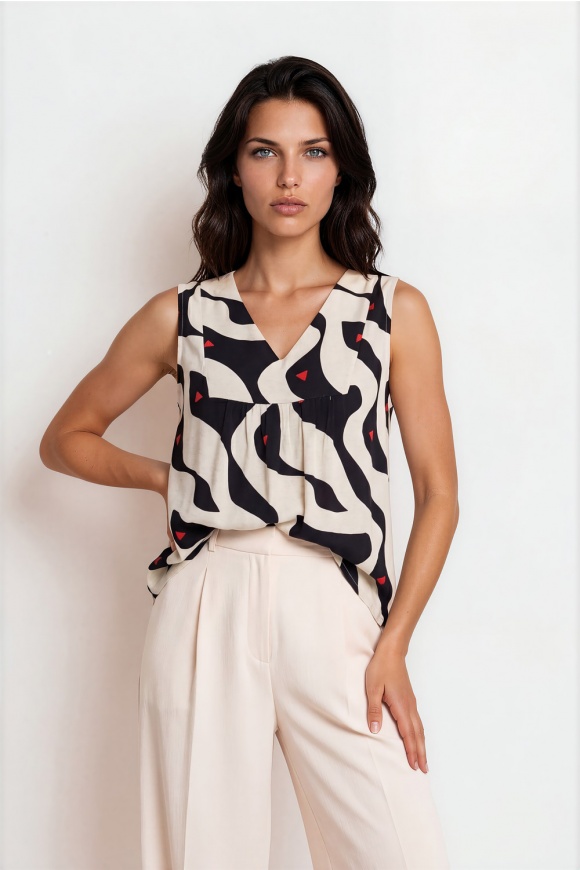 BLOUSE 3124640 OFF WHITE