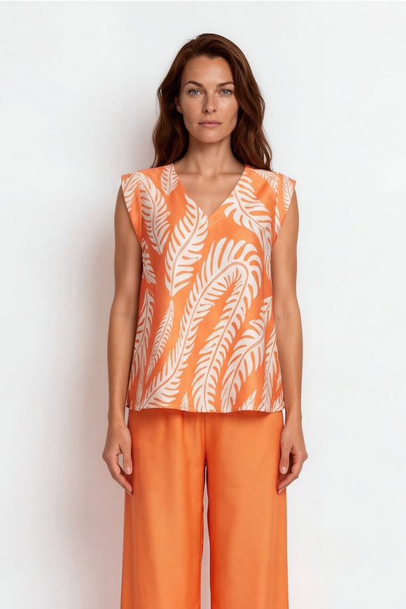BLOUSE 3124641 ORANGE