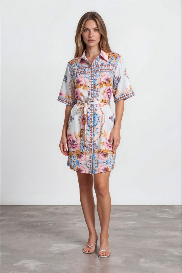 DRESS 3124984 AQUA