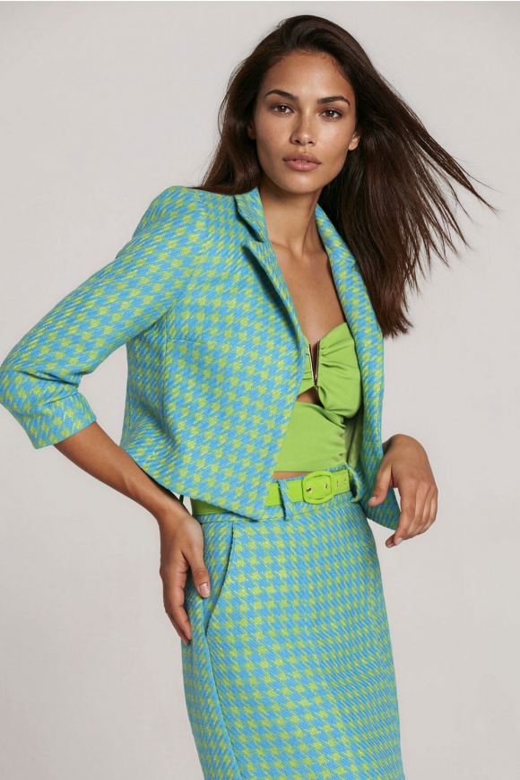 CROP BLAZER 3123504SKB