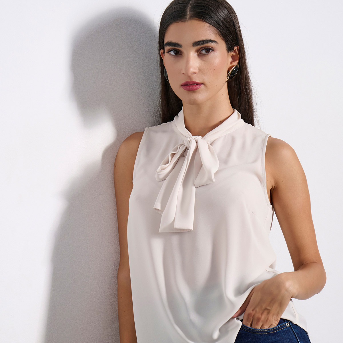 BLOUSE 3225131 VANILLA